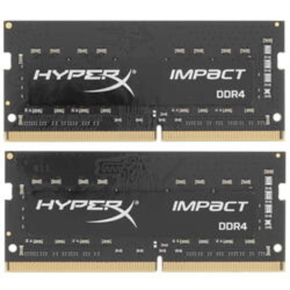 ОЗУ Kingston HyperX Impact HX429S17IB2K2/32 SO-DIMM, DDR4, 32 Гб (2 х 16 Гб), 2933 МГц