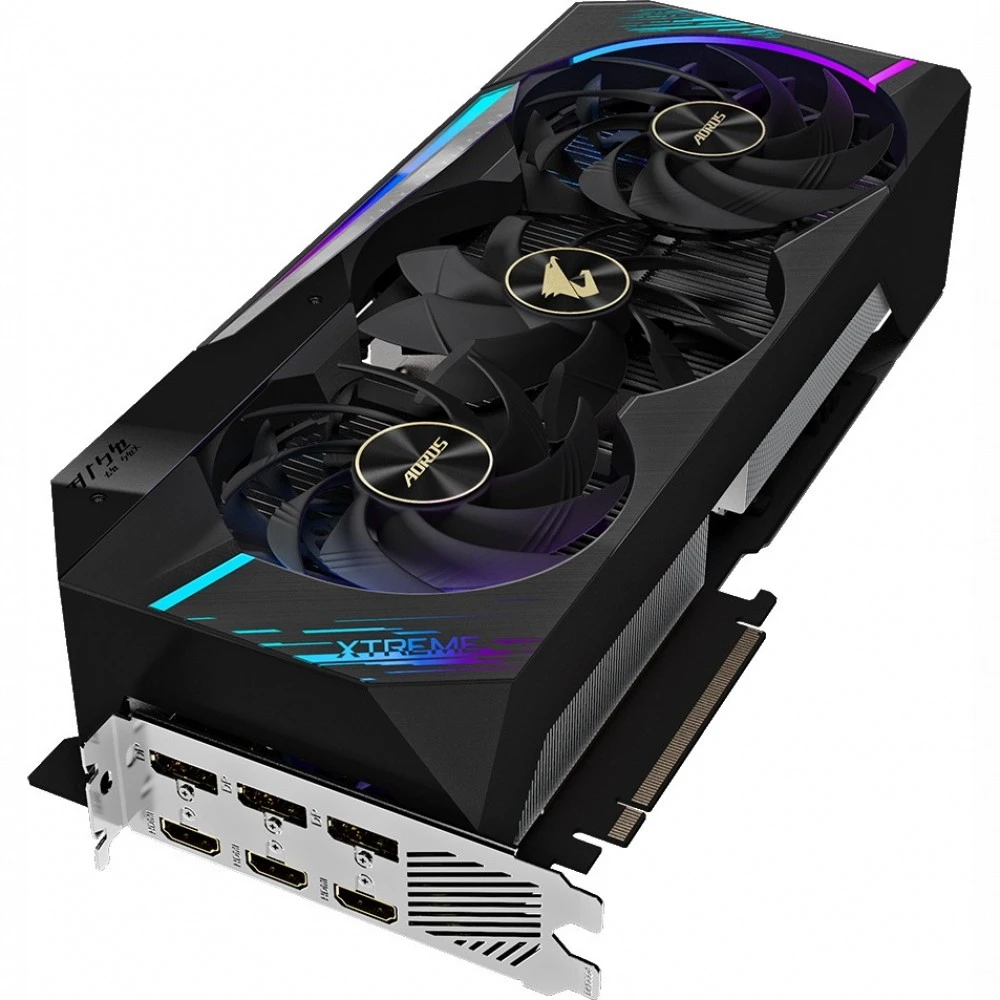 Видеокарта Gigabyte GeForce RTX 3080 AORUS XTREME 10G GV-N3080AORUS X-10GD 10 ГБ
