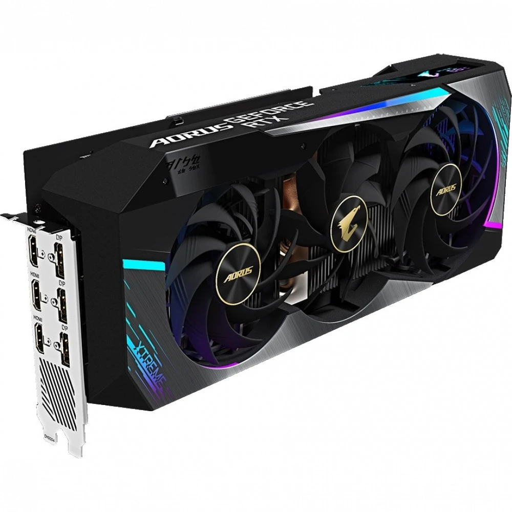 Видеокарта Gigabyte GeForce RTX 3080 AORUS XTREME 10G GV-N3080AORUS X-10GD 10 ГБ