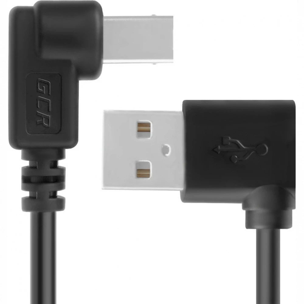 Кабель интерфейсный Greenconnect GCR-AUPC5AM-BB2S-0.5m USB Type A - USB Type B
