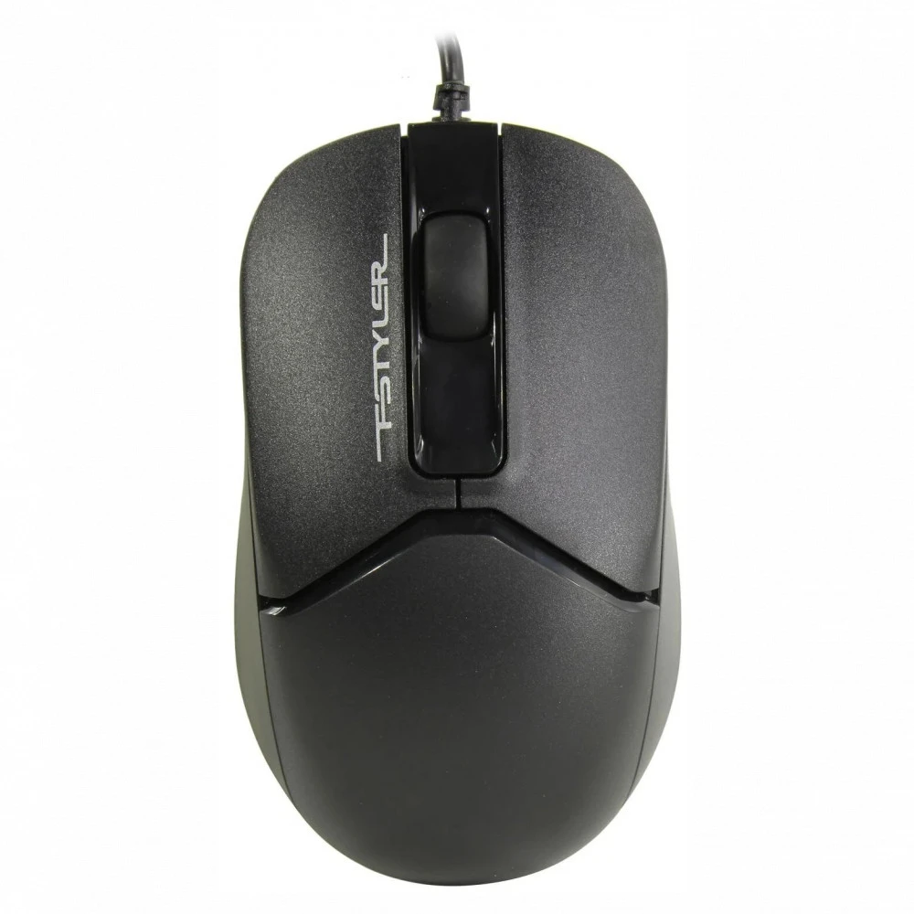 Мышь A4Tech FM12 BLACK Бюджетные, Проводная