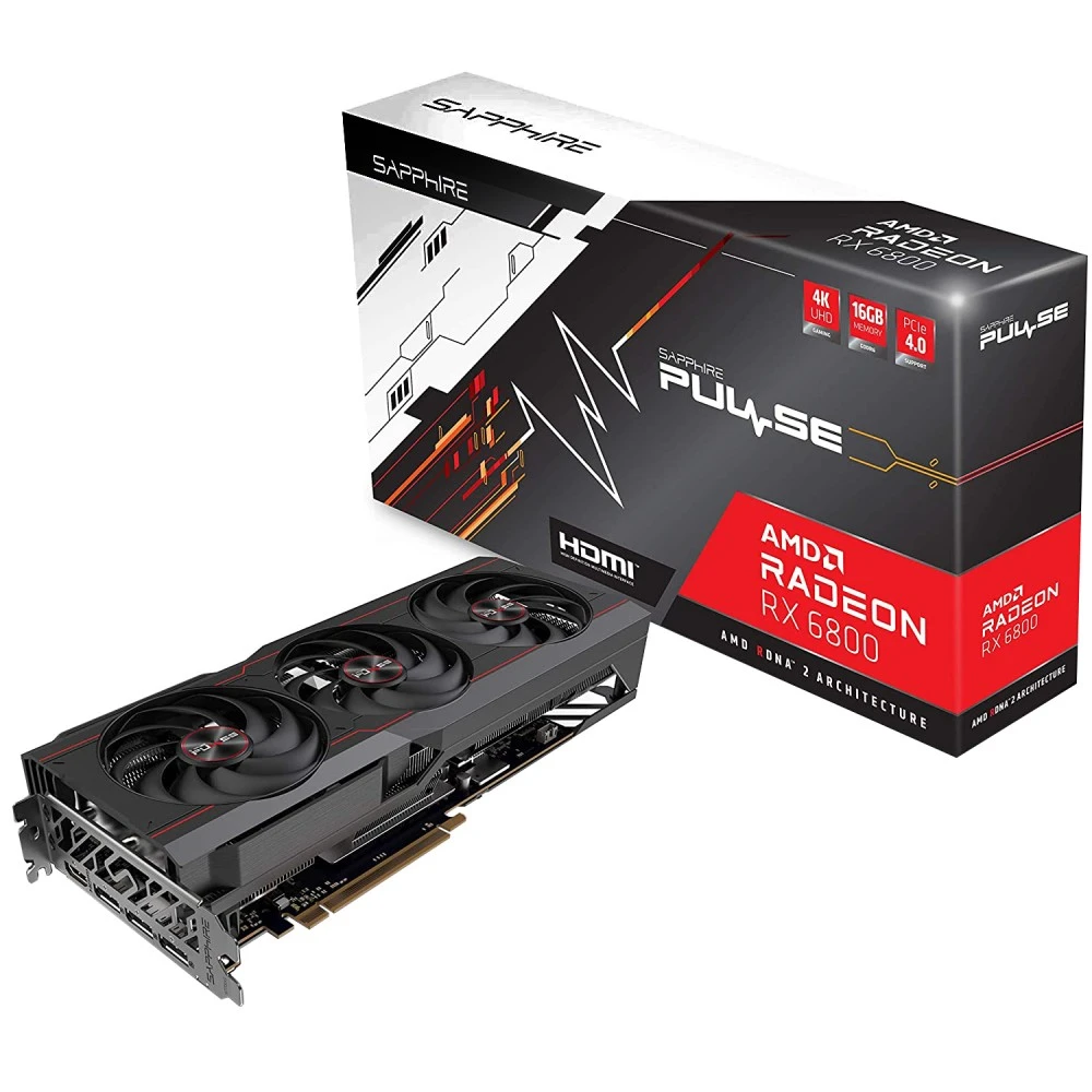 Видеокарта Sapphire Radeon RX 6800 11305-02-20G 16 ГБ
