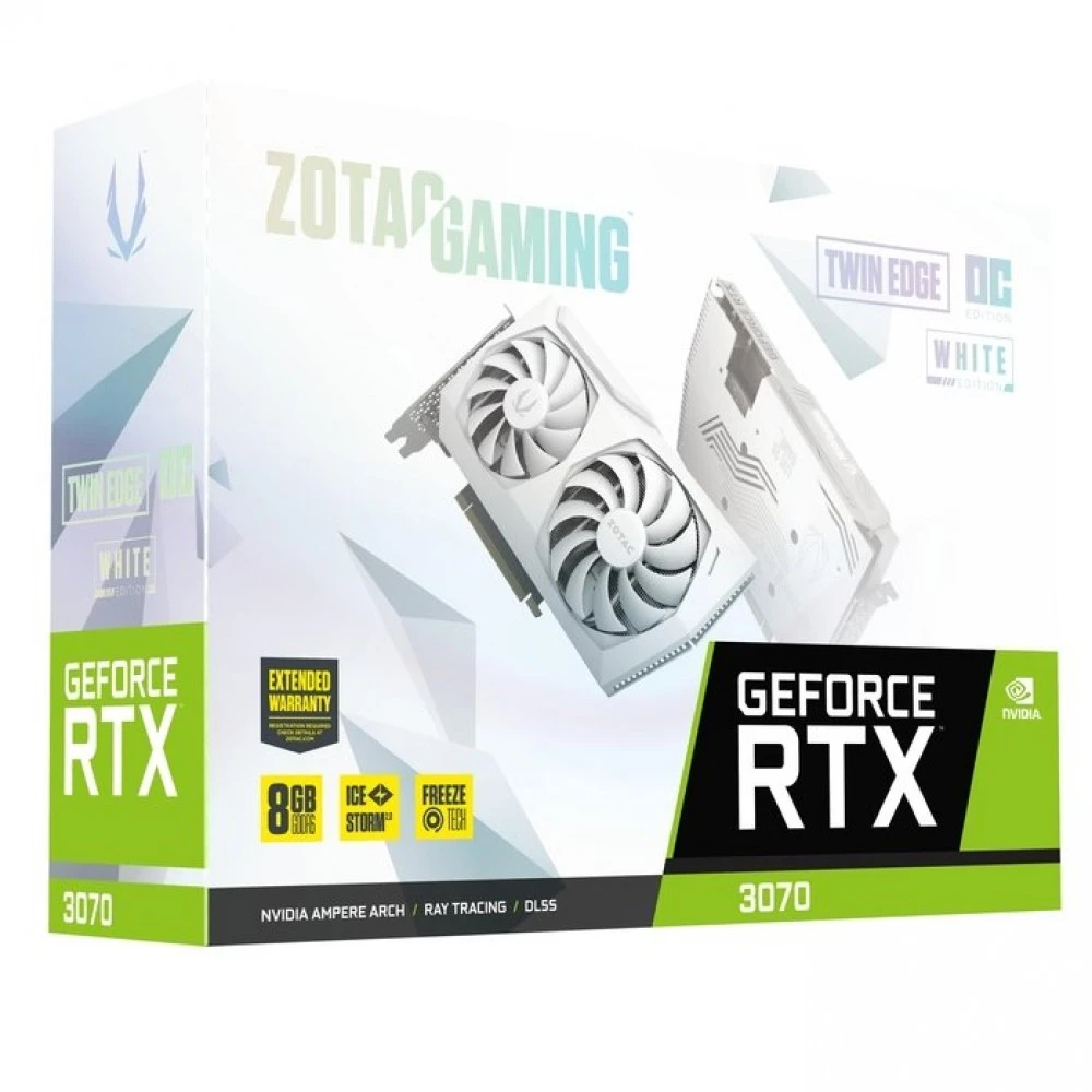 Видеокарта Zotac GEFORCE RTX 3070 Twin Edg ZT-A30700J-10P 8 ГБ