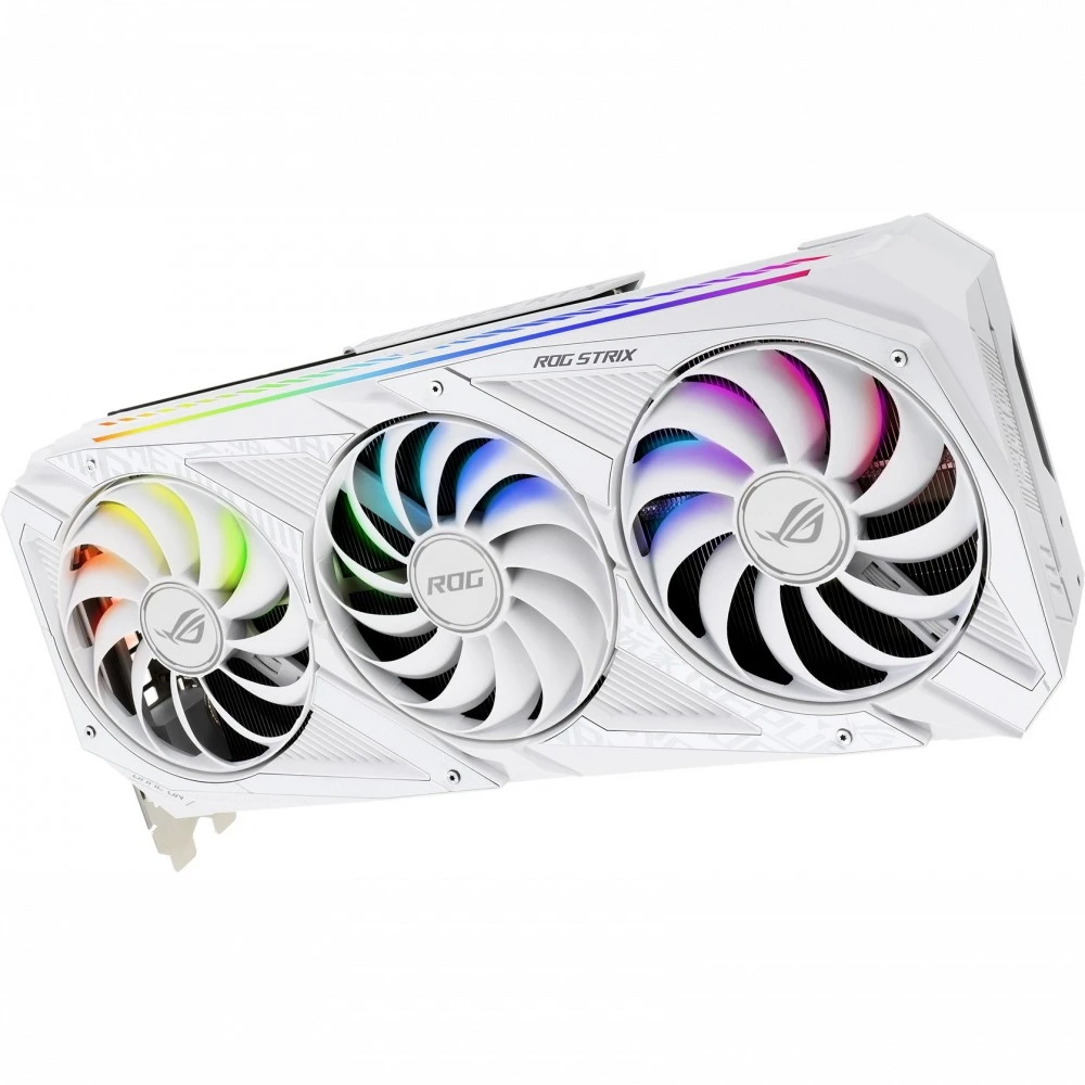 Видеокарта Asus ROG-STRIX-RTX3080-O10G ROG-STRIX-RTX3080-O10G-WHITE 10 ГБ