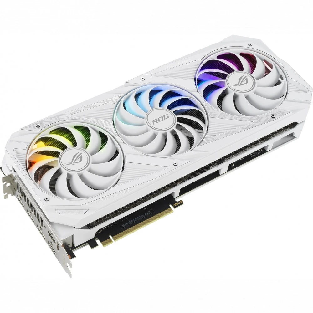 Видеокарта Asus ROG-STRIX-RTX3080-O10G ROG-STRIX-RTX3080-O10G-WHITE 10 ГБ