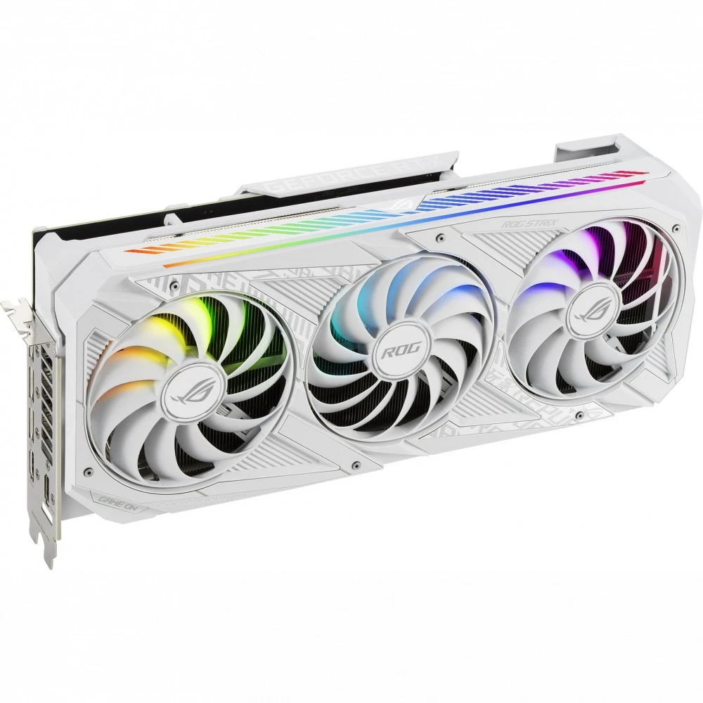 Видеокарта Asus ROG-STRIX-RTX3080-O10G ROG-STRIX-RTX3080-O10G-WHITE 10 ГБ