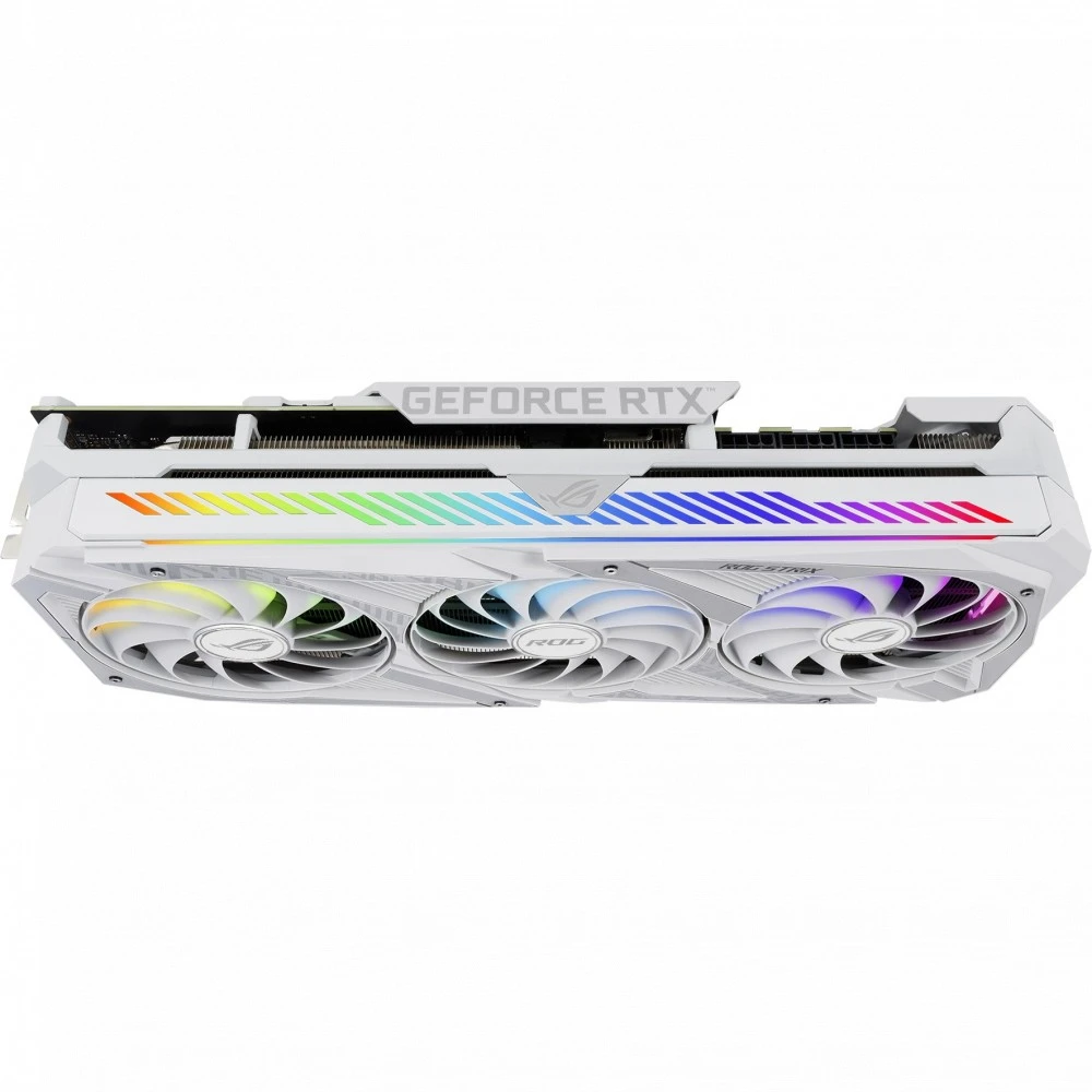 Видеокарта Asus ROG-STRIX-RTX3080-O10G ROG-STRIX-RTX3080-O10G-WHITE 10 ГБ