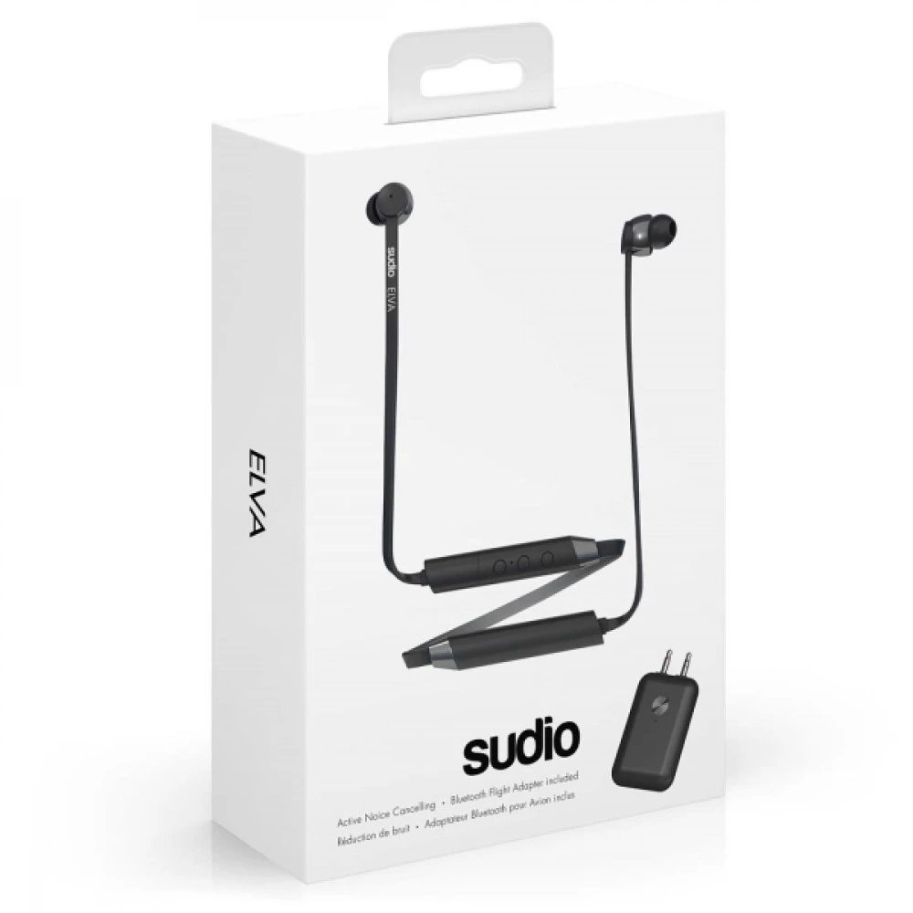 Наушники Sudio Бепроводные Elva Black ELVBLK