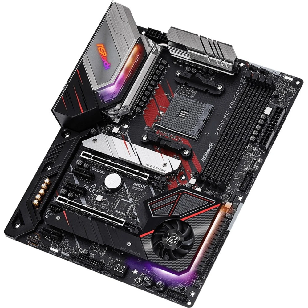 Материнская плата ASRock X570 PG VELOCITA ATX, AMD AM4