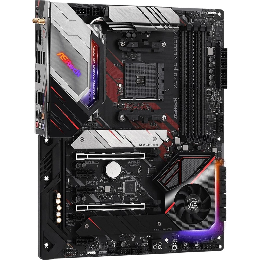Материнская плата ASRock X570 PG VELOCITA ATX, AMD AM4