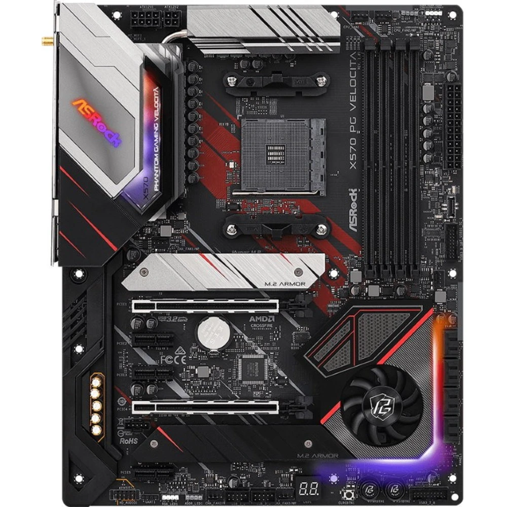 Материнская плата ASRock X570 PG VELOCITA ATX, AMD AM4