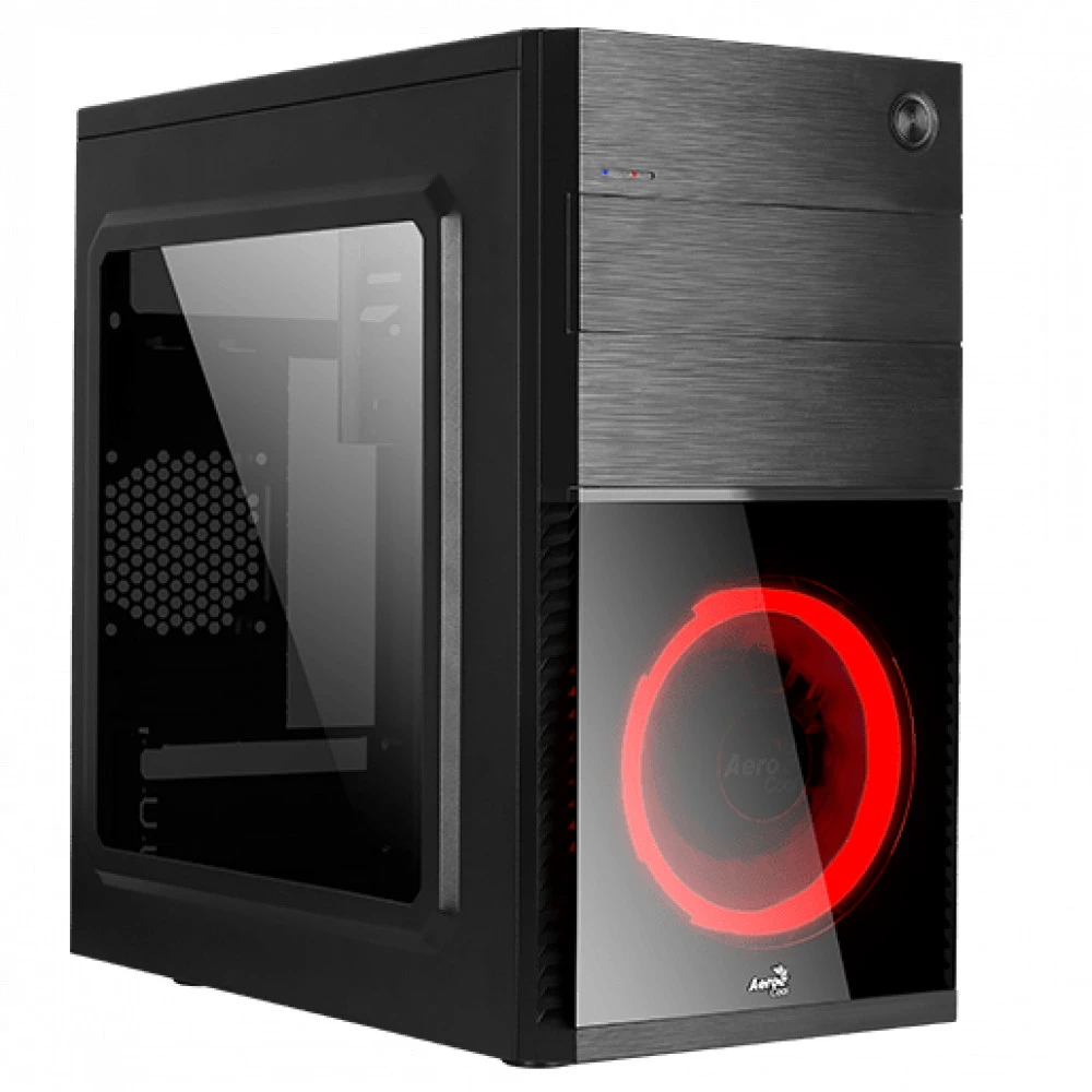 Корпус Aerocool CS-105 Red 4718009152557 Mini-Tower