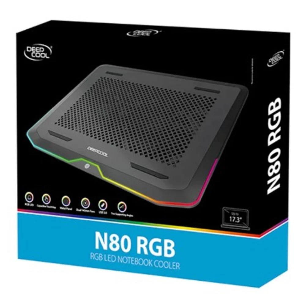Охлаждающая подставка Deepcool N80 RGB DP-N222-N80RGB