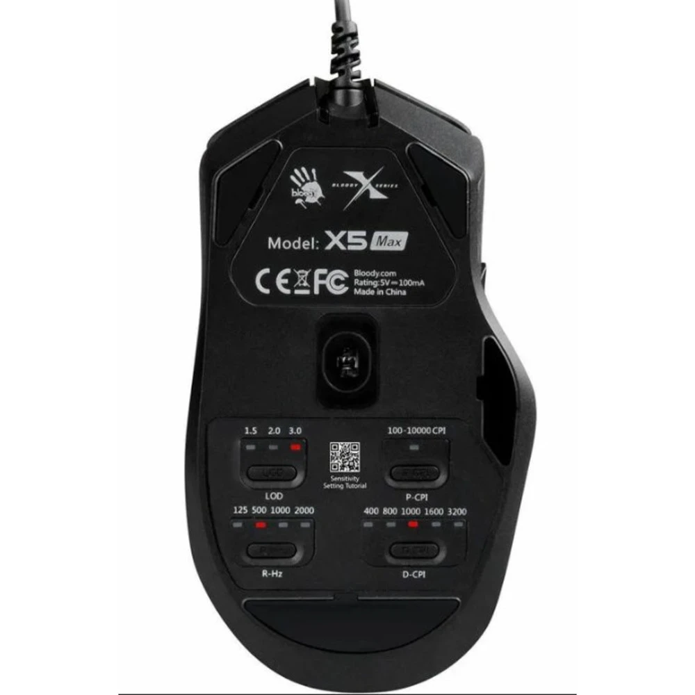 Мышь A4Tech Bloody X5 PRO 1313359 Игровые, Проводная