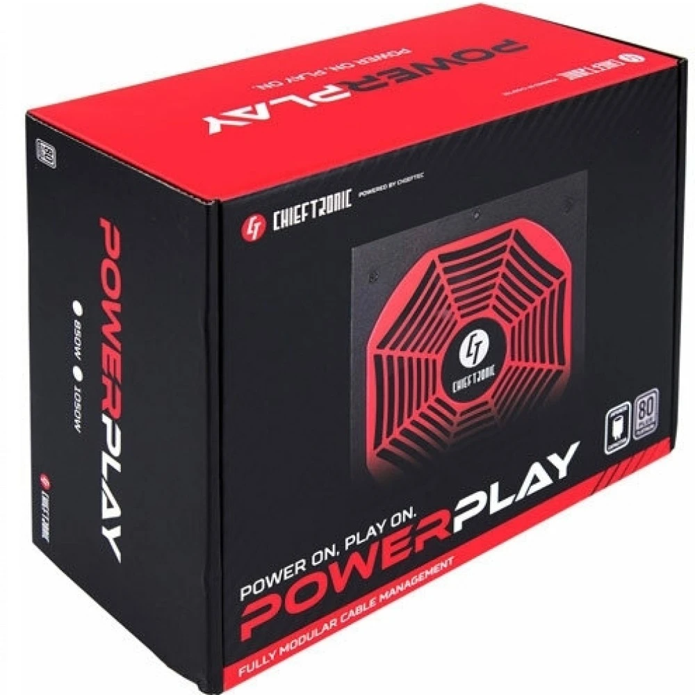 Блок питания Chieftec GPU-850FC 850 Вт, 80+ Platinum