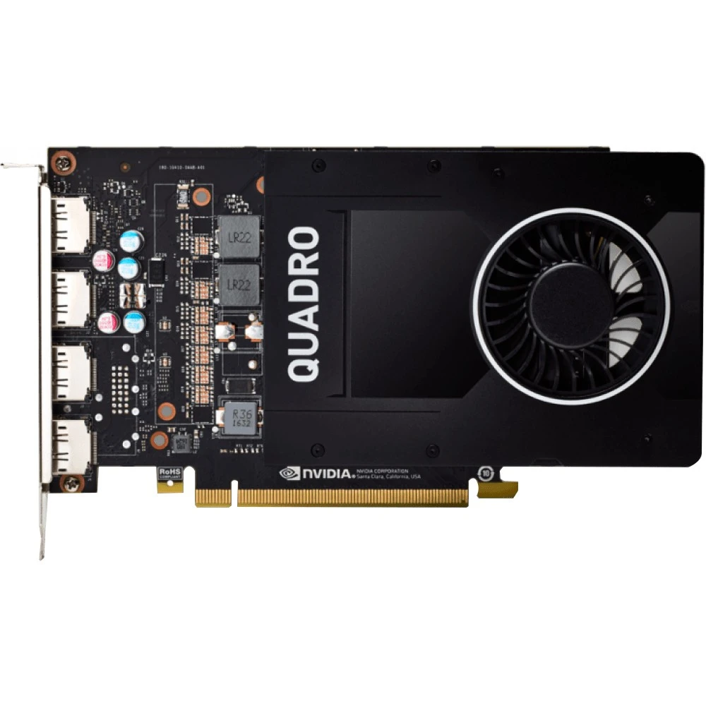 Видеокарта PNY Quadro P2200 VCQP2200BLK-5 5 ГБ