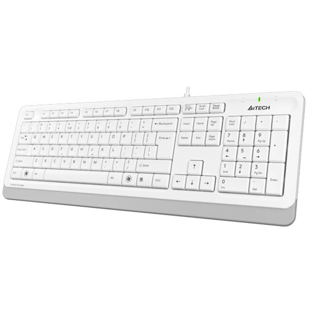 Клавиатура A4Tech FK-10-WHITE Fstyler