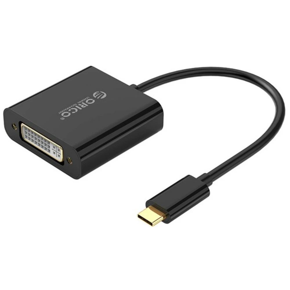 Кабель интерфейсный ORICO XD-125-BK-BP USB Type C - DVI
