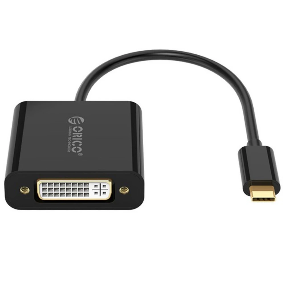 Кабель интерфейсный ORICO XD-125-BK-BP USB Type C - DVI