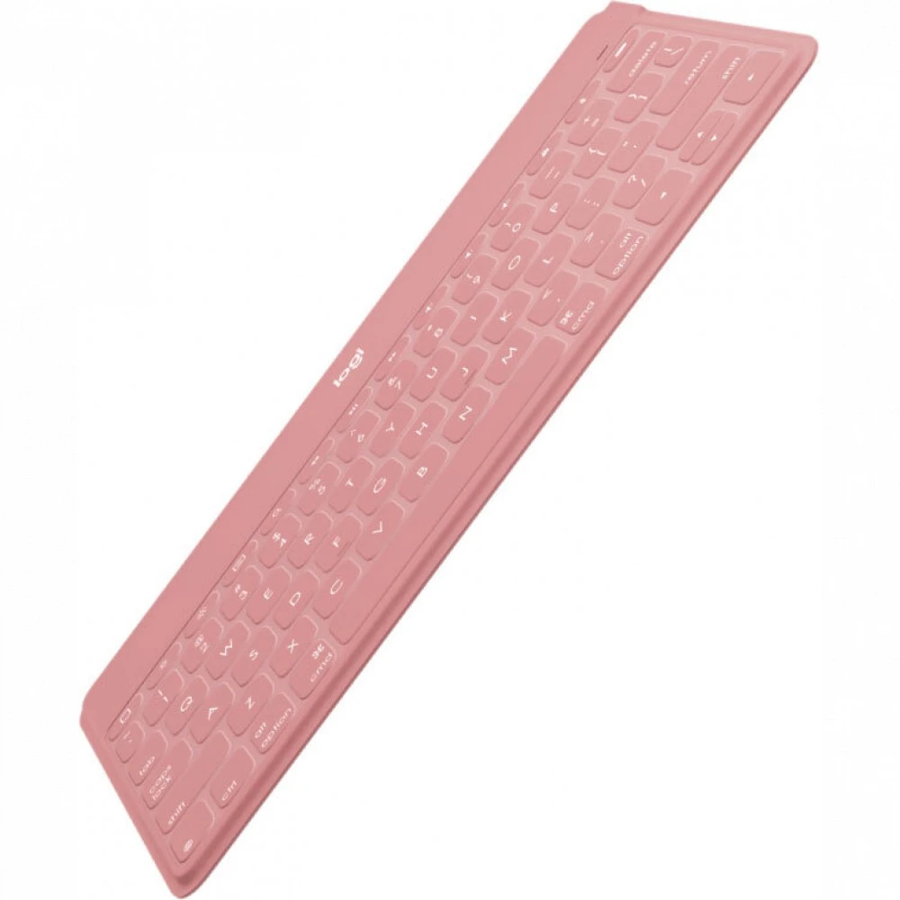 Клавиатура Logitech Keys-To-Go BLUSH PINK 920-010122 Беспроводная, Bluetooth
