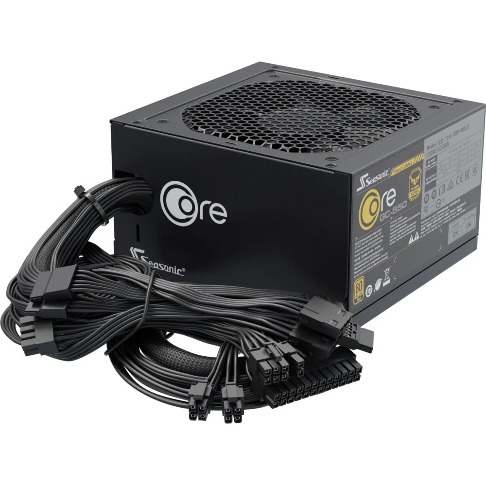 Блок питания Seasonic Core GC-550 SSR-550LC 550 Вт, 80+ Gold
