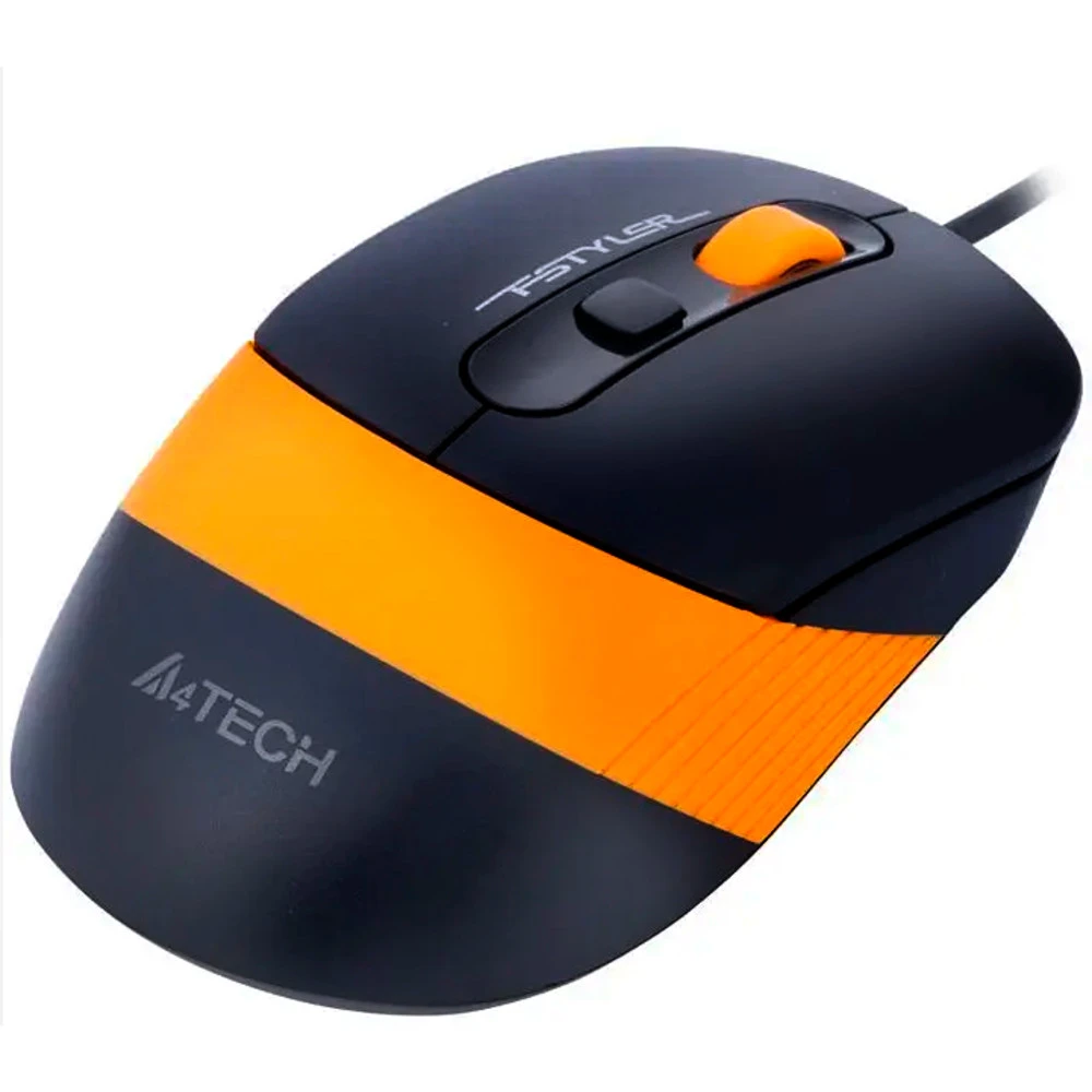 Мышь A4Tech FM-10-ORANGE Fstyler Игровые, Проводная
