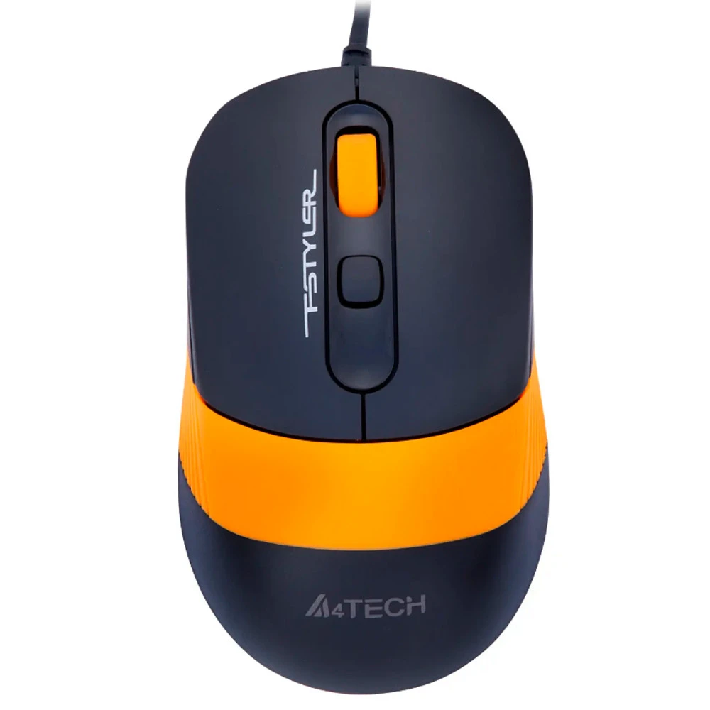 Мышь A4Tech FM-10-ORANGE Fstyler Игровые, Проводная