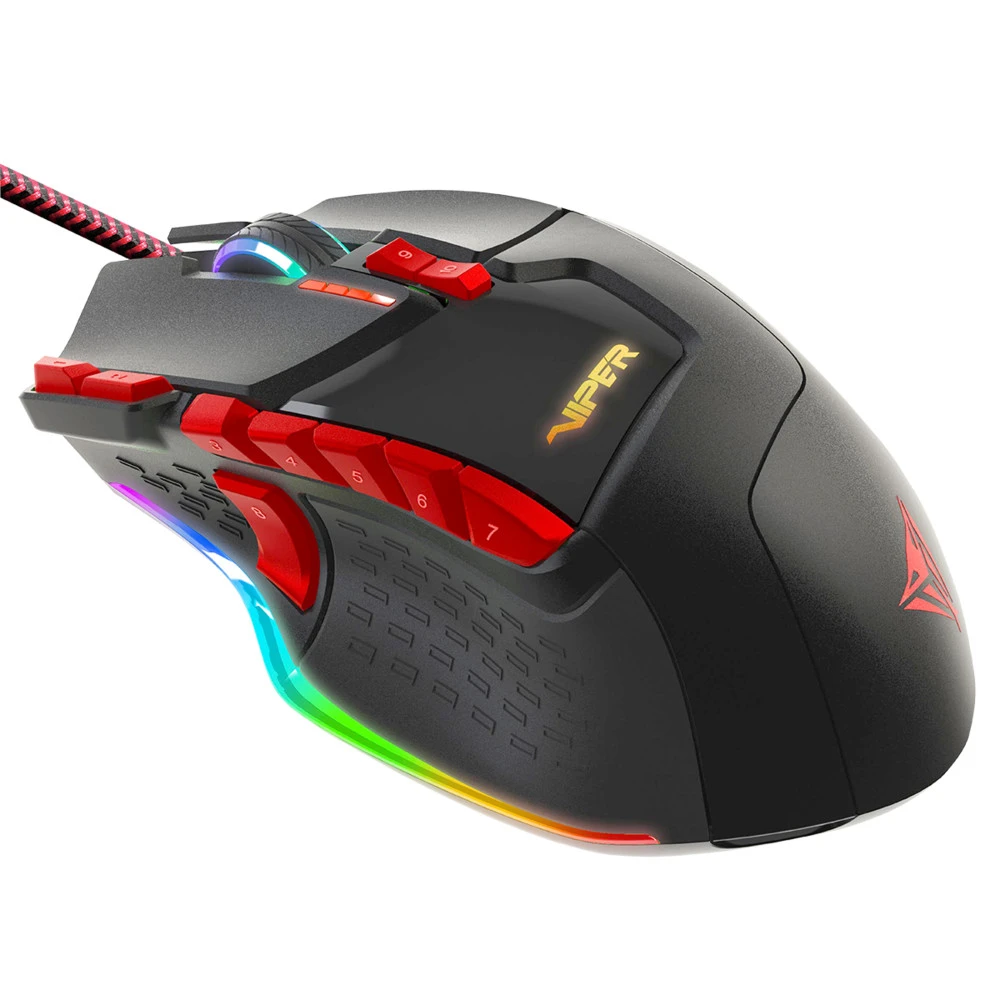 Мышь Patriot Viper V570 PV570LUXWK Игровые, Проводная