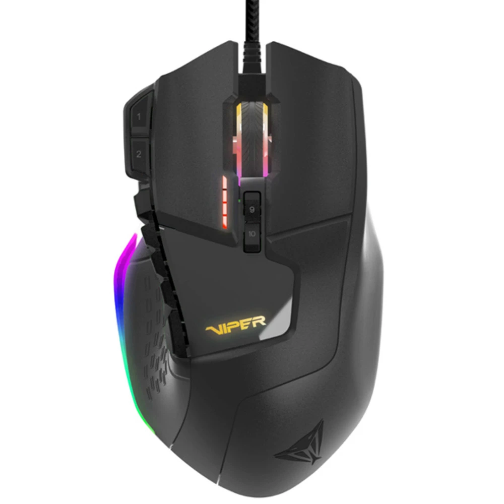 Мышь Patriot Viper V570, RGB Blackout Edition PV570LUXWAK Игровые, Проводная