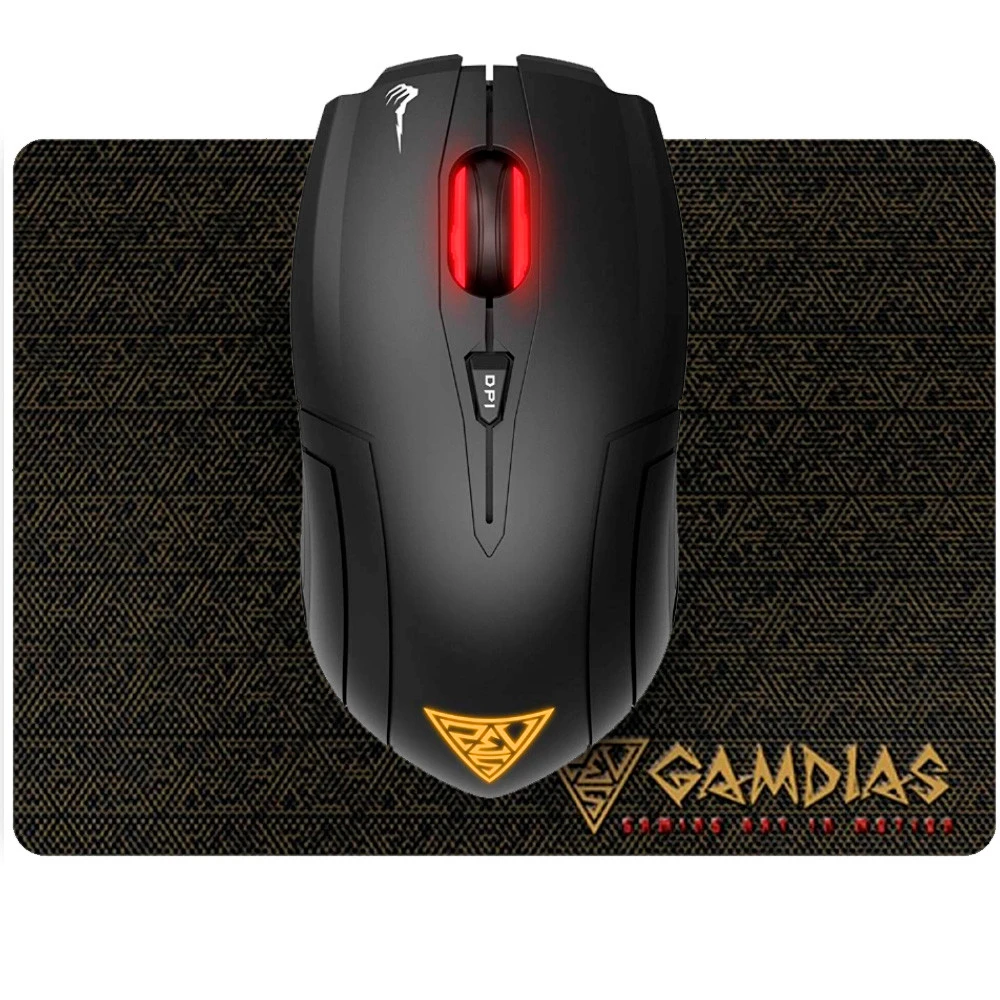 Мышь Gamdias DEMETER E1 Игровые, Беспроводная