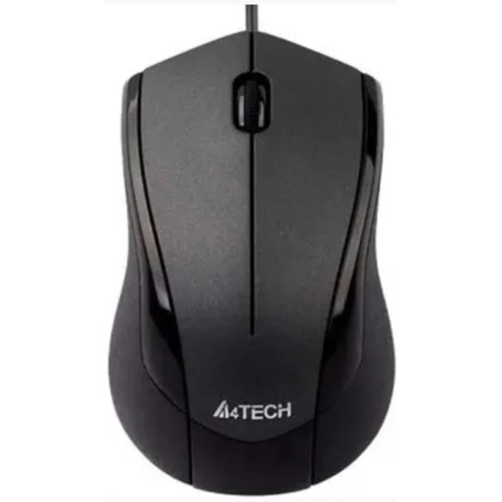 Мышь A4Tech N-400 - Grey Бюджетные, Проводная