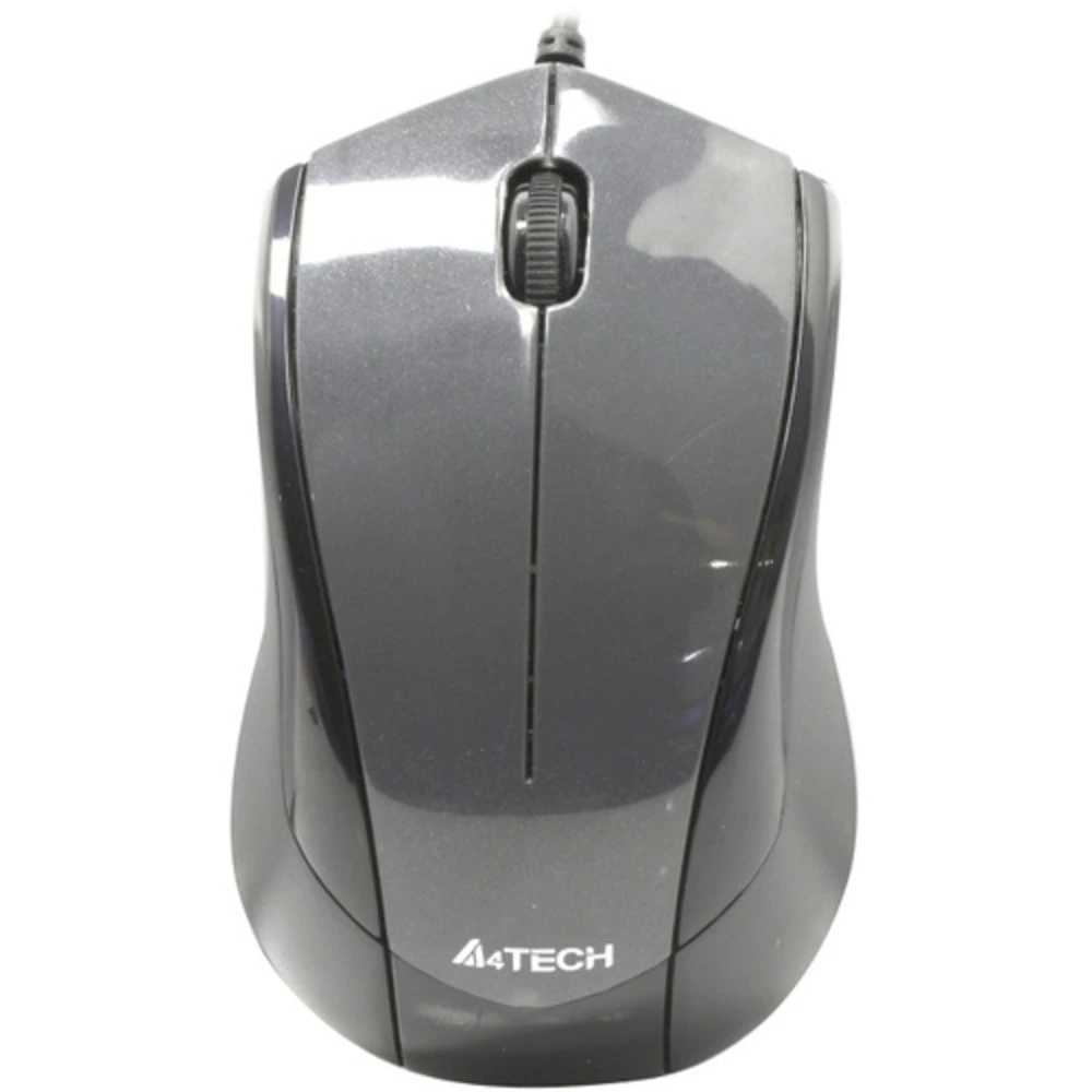 Мышь A4Tech N-400 - Grey Бюджетные, Проводная