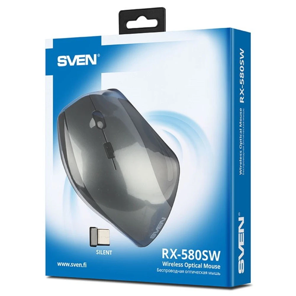 Мышь Sven RX-580SW SV-017781 Бюджетные, Беспроводная