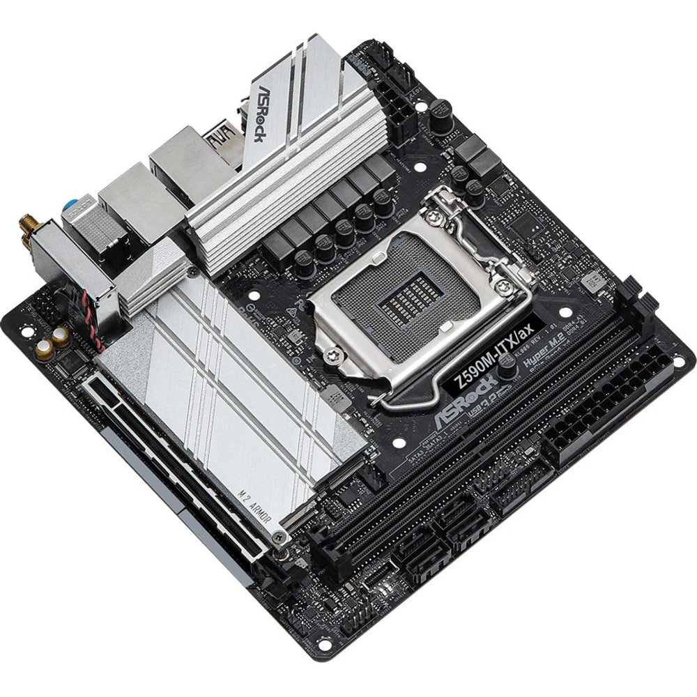 Материнская плата ASRock Z590M-ITX/AX Mini-ITX, LGA 1200