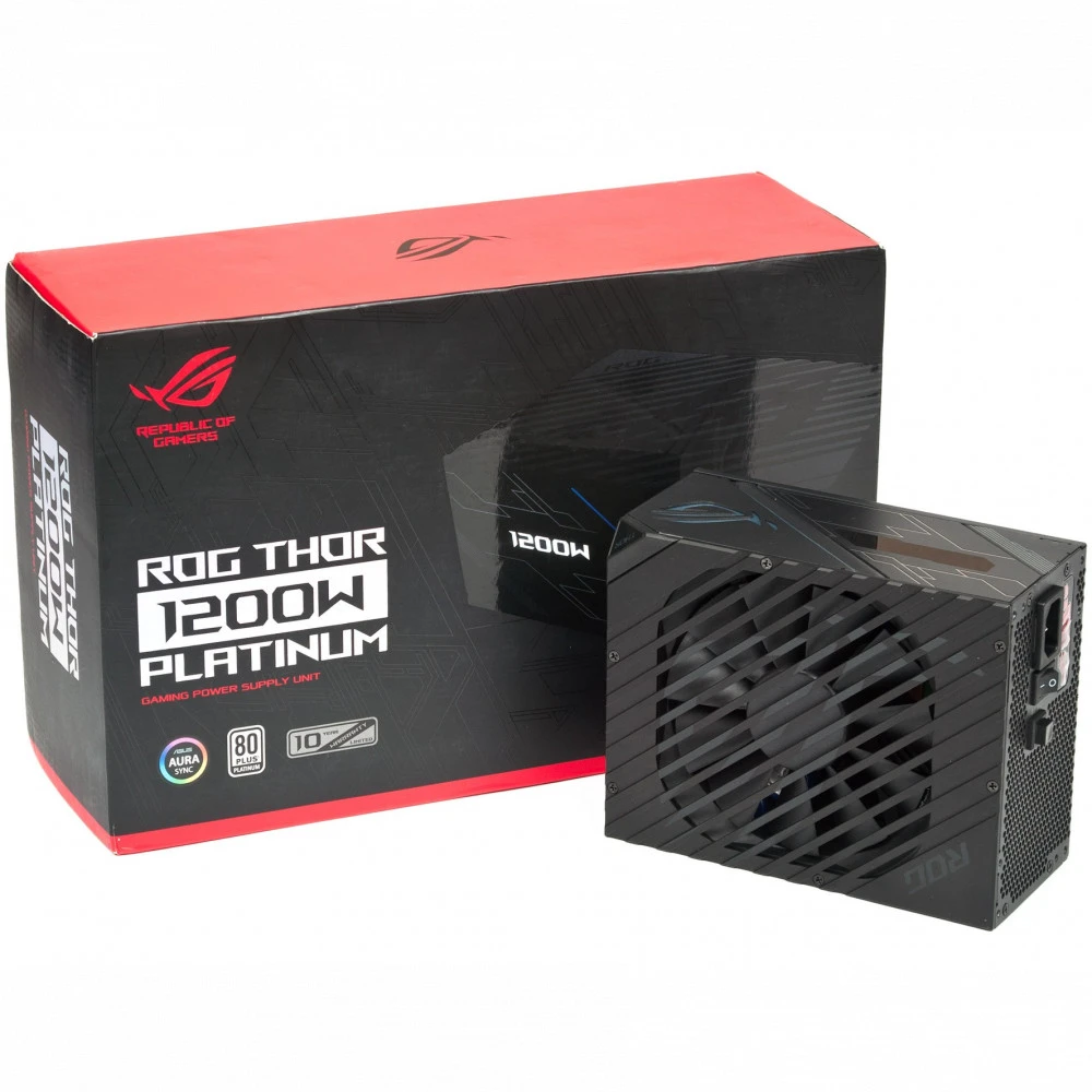 Блок питания Asus ROG-THOR-1200P 1200 Вт, 80+ Platinum