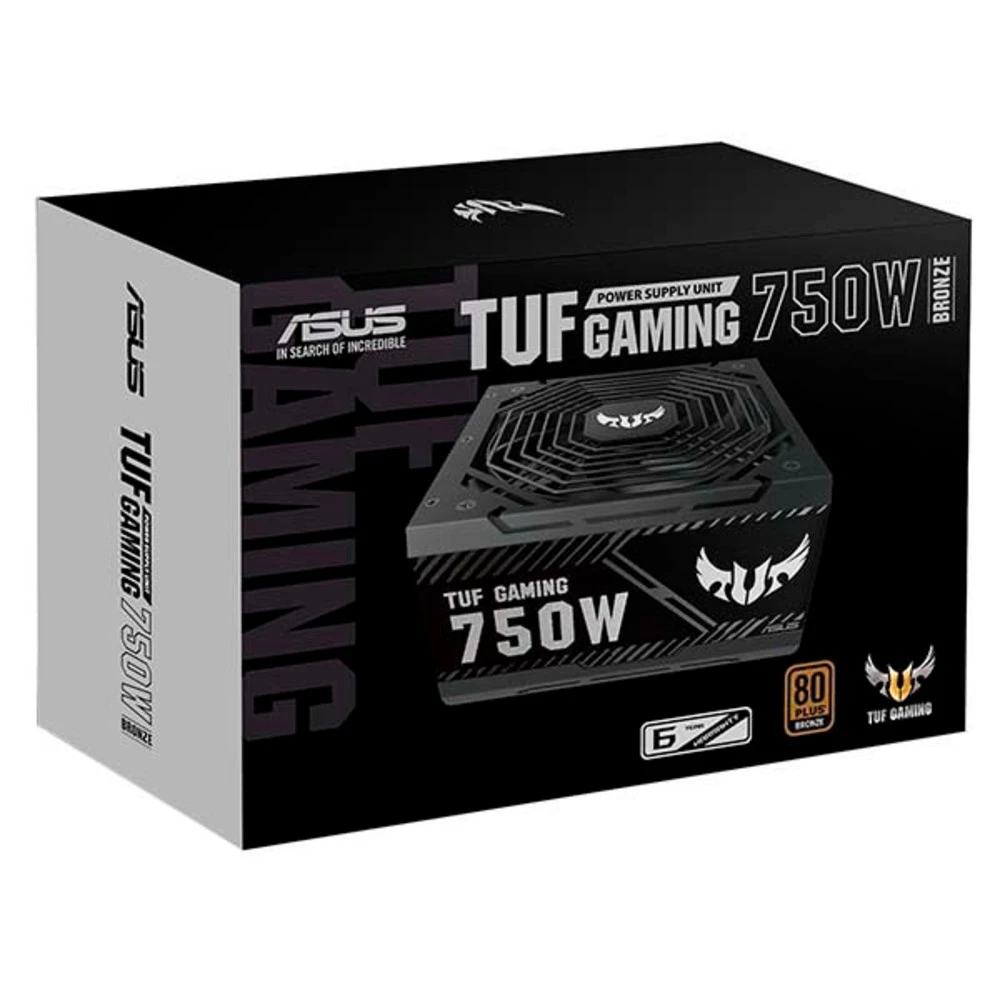 Блок питания Asus TUF-750B-GAMING 750 Вт, 80+ Bronze