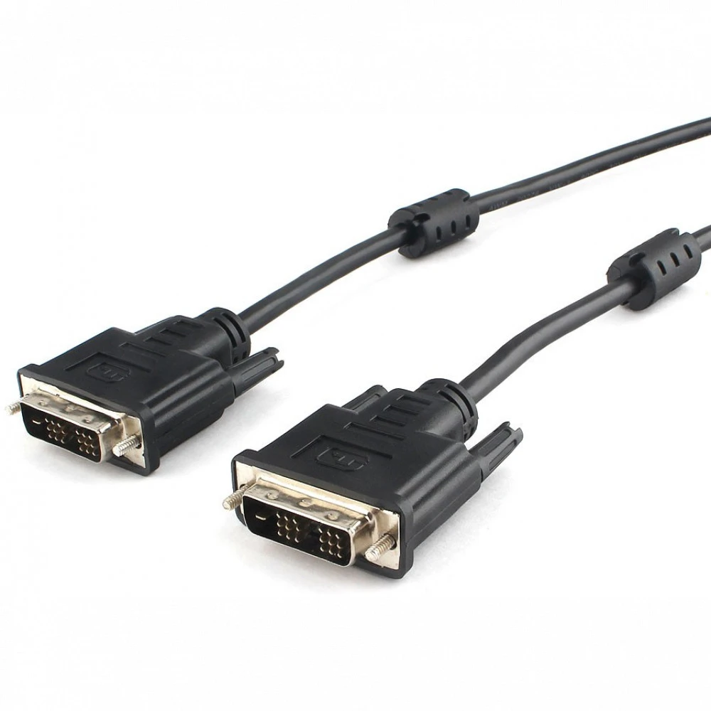 Кабель интерфейсный Cablexpert CC-DVIL-BK-6 DVI - DVI