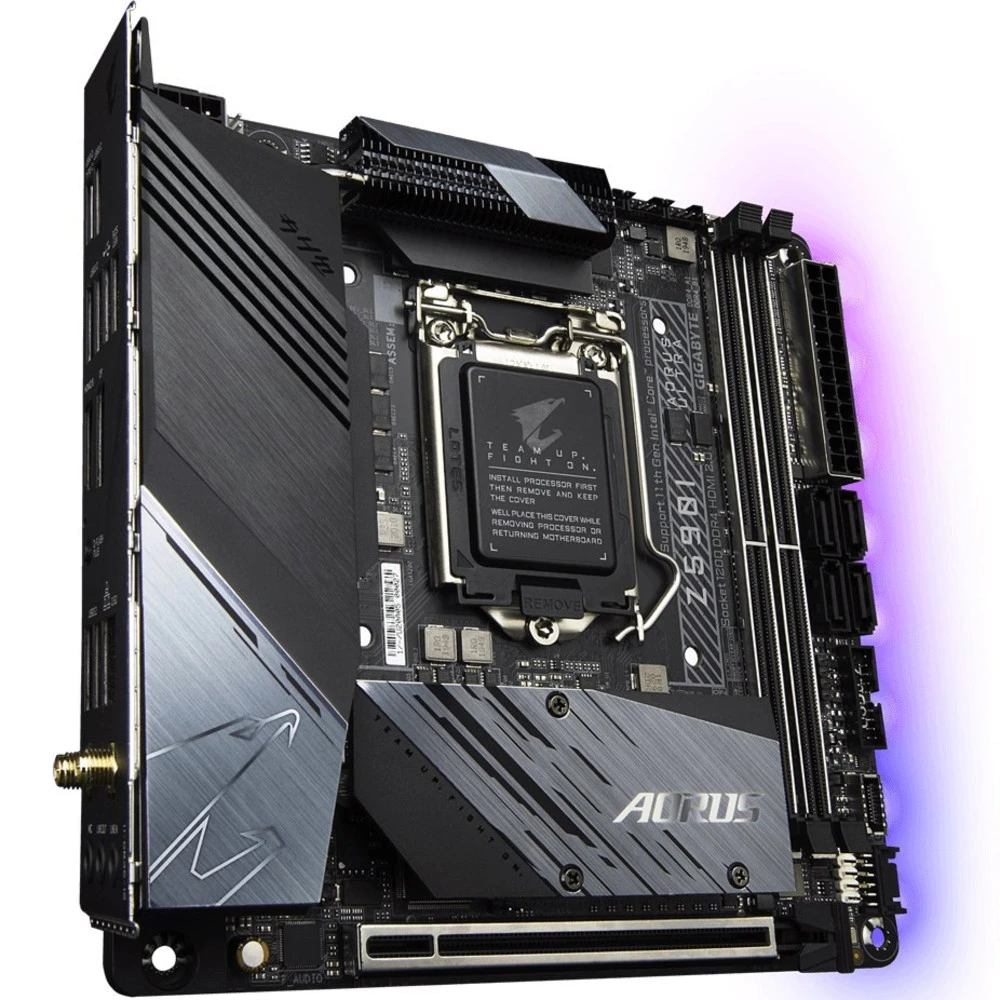 Материнская плата Gigabyte Z590I AORUS ULTRA Mini-ITX, LGA 1200