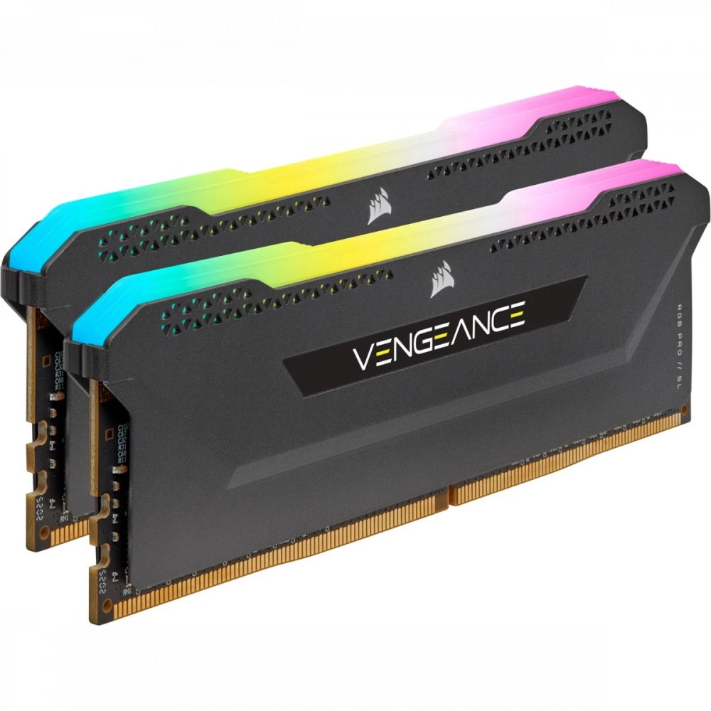 ОЗУ Corsair 8 ГБ CMH16GX4M2Z3200C16 DIMM, DDR4, 16 Гб (2 х 8 Гб), 3200 МГц