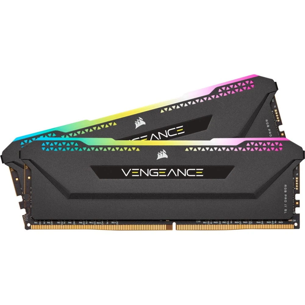 ОЗУ Corsair 8 ГБ CMH16GX4M2Z3200C16 DIMM, DDR4, 16 Гб (2 х 8 Гб), 3200 МГц