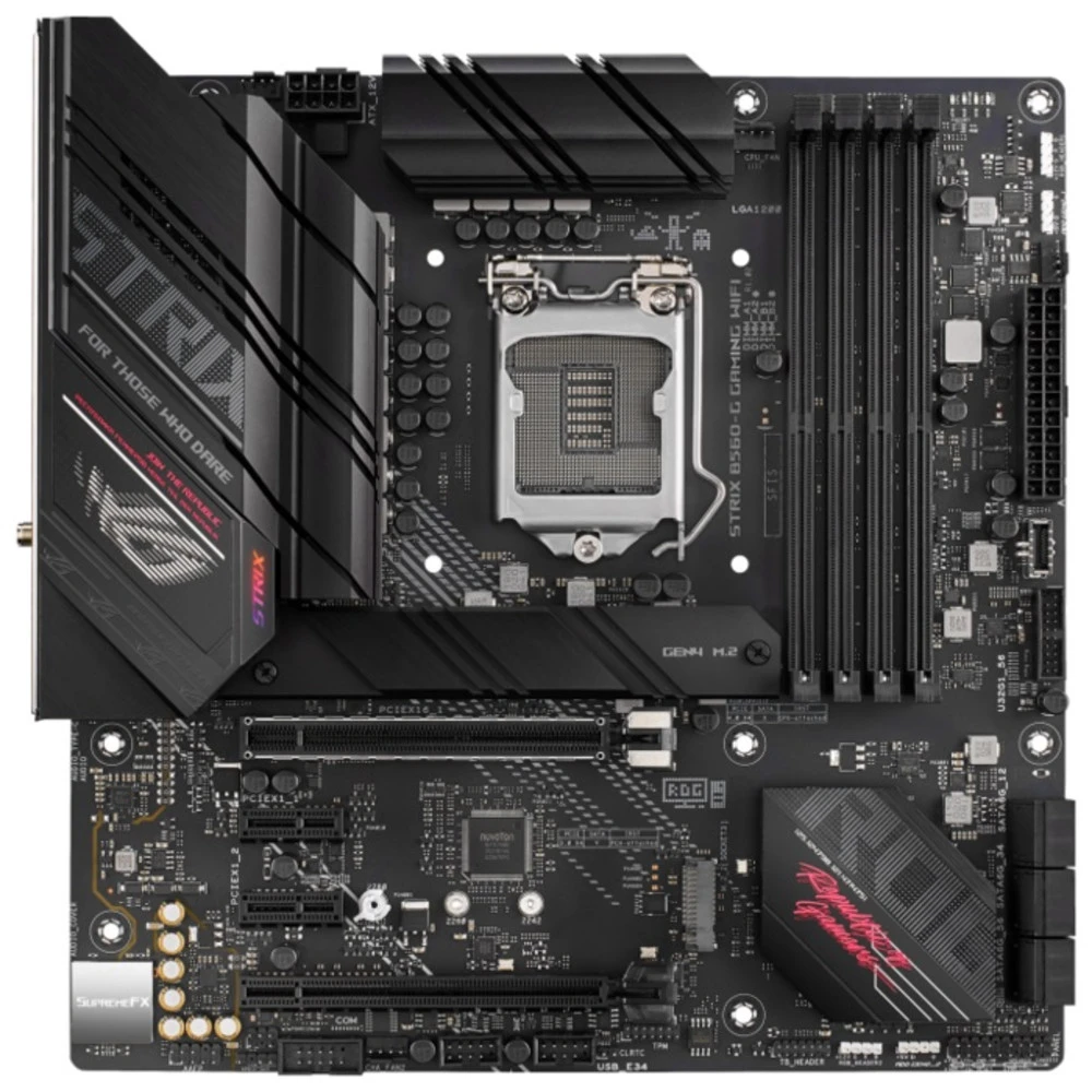 Материнская плата Asus ROG STRIX B560-G GAMING WIFI Micro-ATX, LGA 1200