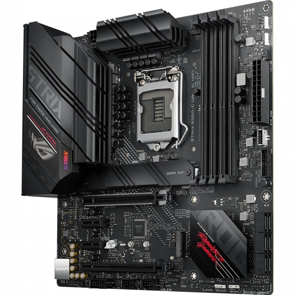 Материнская плата Asus ROG STRIX B560-G GAMING WIFI Micro-ATX, LGA 1200