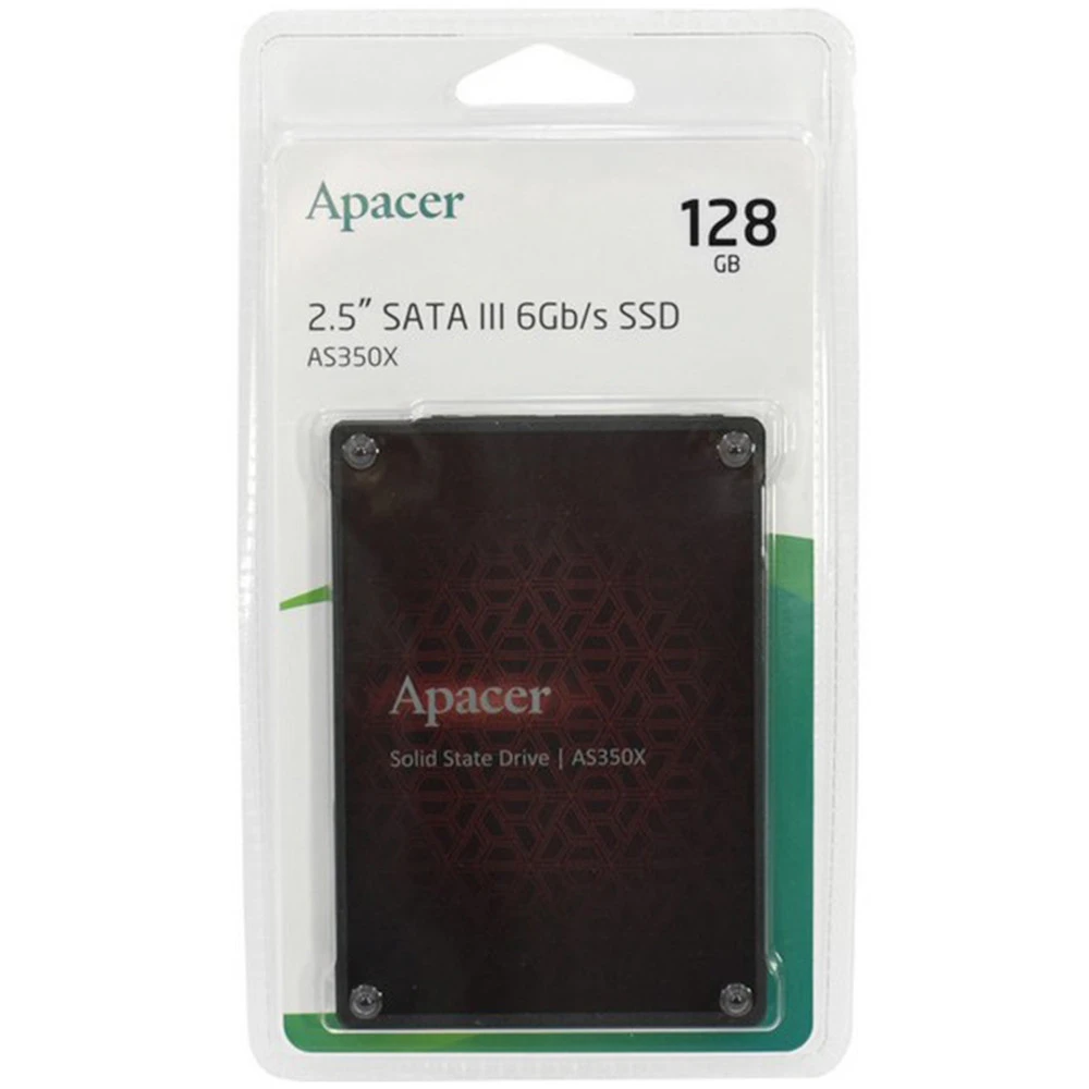 Жесткий диск Apacer AS350X AP128GAS350XR-1 SSD (твердотельные), 128 ГБ, 2.5 дюйма, SATA