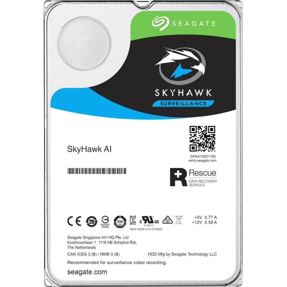 Жесткий диск Seagate ST8000VE001 HDD (классические), 8 ТБ, 3.5 дюйма, SATA