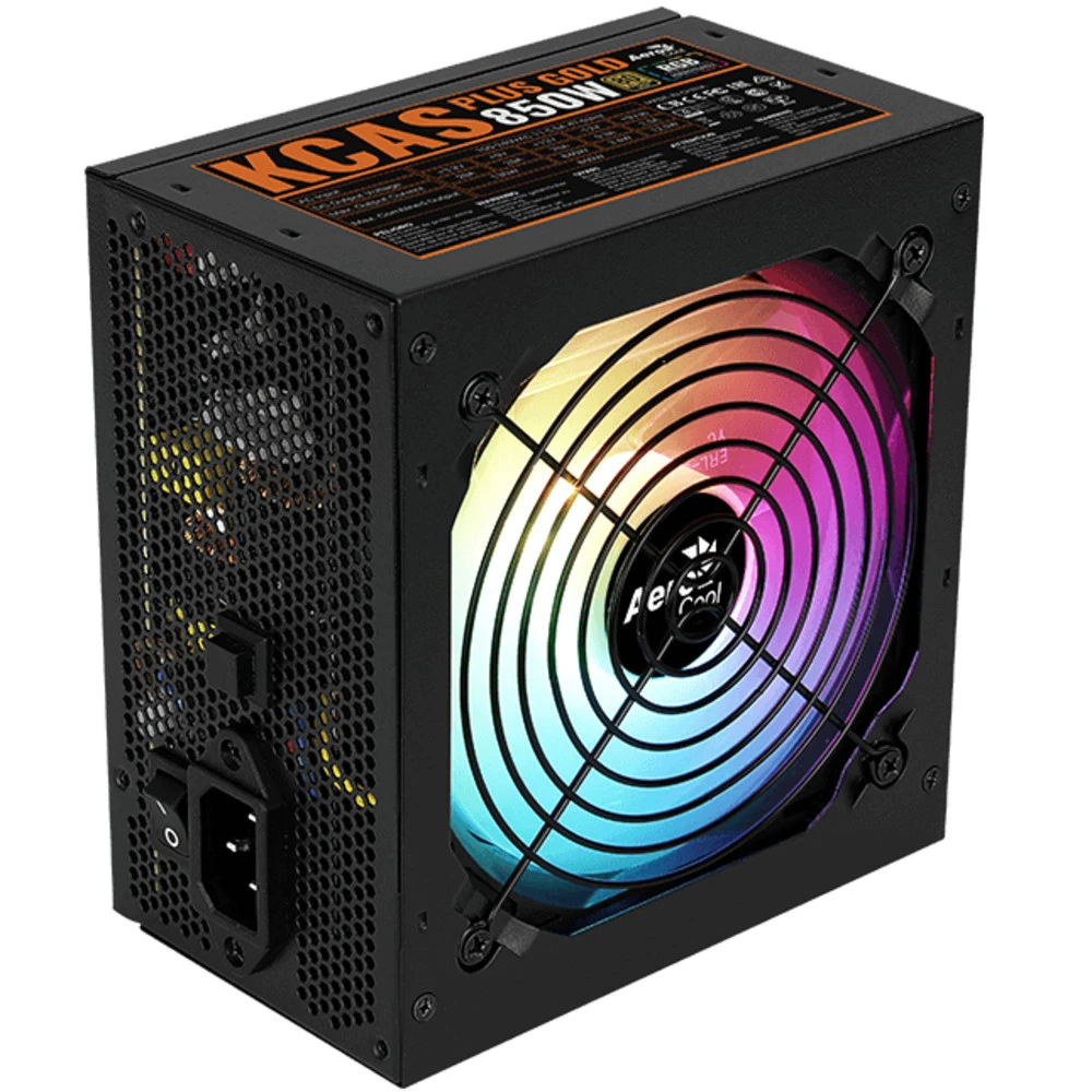 Блок питания Aerocool KCAS PLUS GOLD 850W ACPG-KP85FEC.11 850 Вт, 80+ Gold