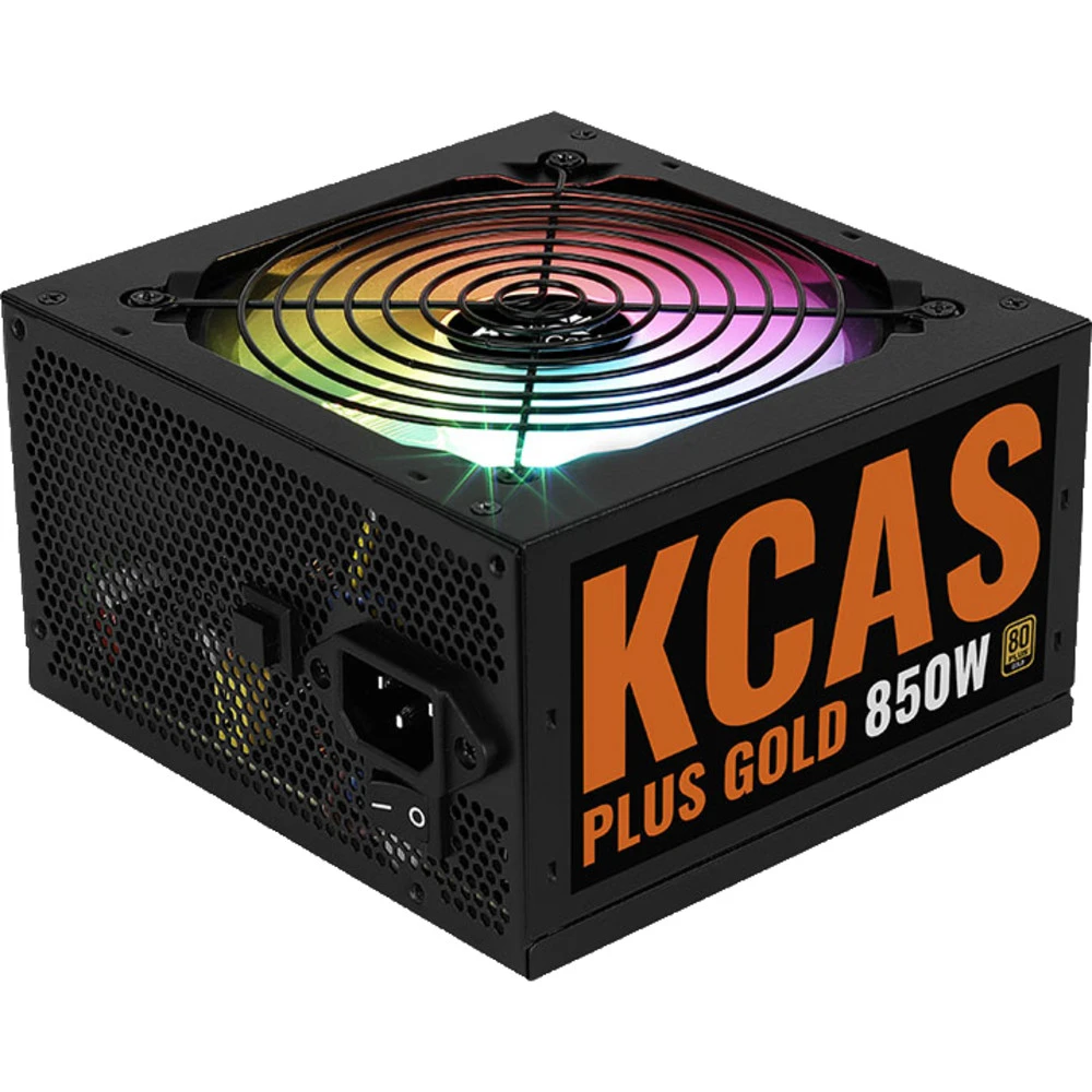 Блок питания Aerocool KCAS PLUS GOLD 850W ACPG-KP85FEC.11 850 Вт, 80+ Gold