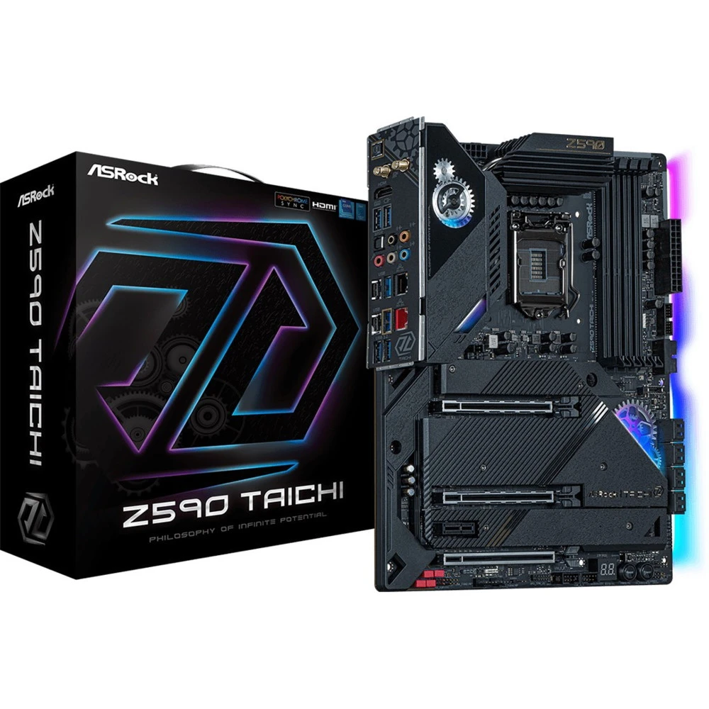 Материнская плата ASRock Z590 TAICHI ATX, LGA 1200