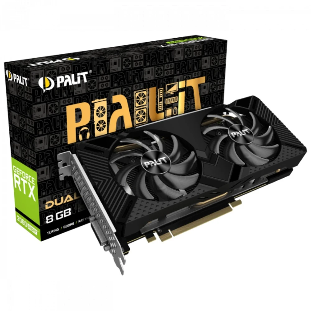 Видеокарта Palit GeForce RTX 2060 SUPER NE6206S018P2-1160A-1 8 ГБ