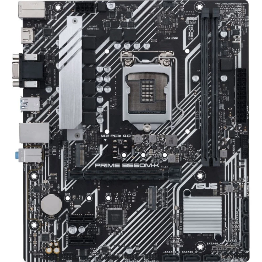 Материнская плата Asus PRIME B560M-K Micro-ATX, LGA 1200
