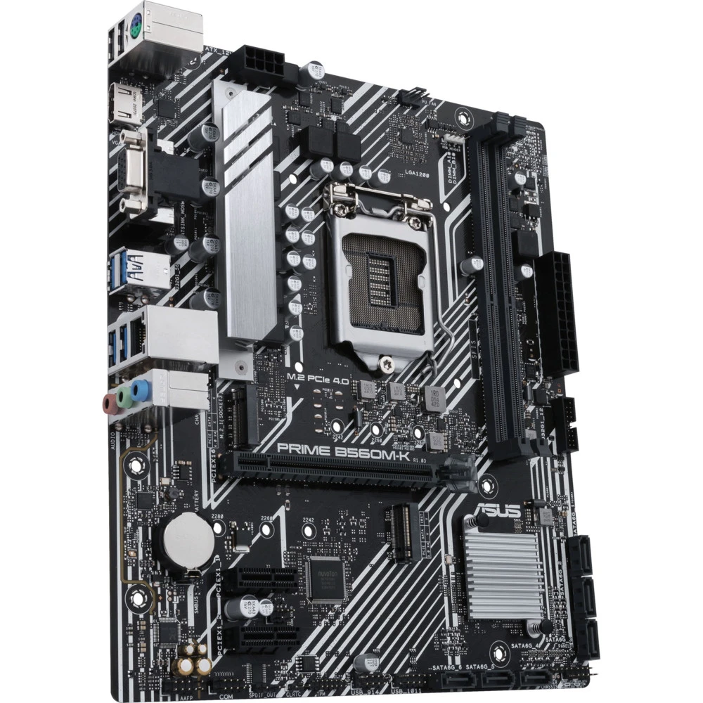 Материнская плата Asus PRIME B560M-K Micro-ATX, LGA 1200